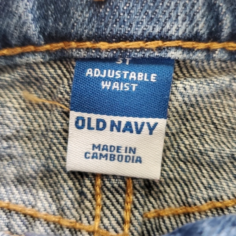 K1164 * Old Navy Girls Jean Skirt Medium Wash Denim Size 3T